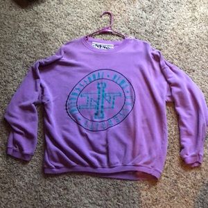 Vintage purple sweatshirt